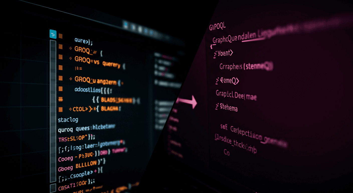 GROQ vs GraphQL query language comparison for Sanity